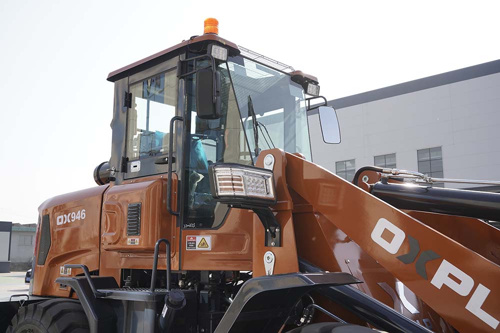 Wheel loader operation skills
