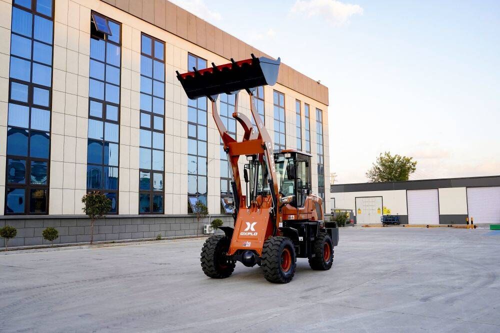 How should wheel loaders cope with wading conditions