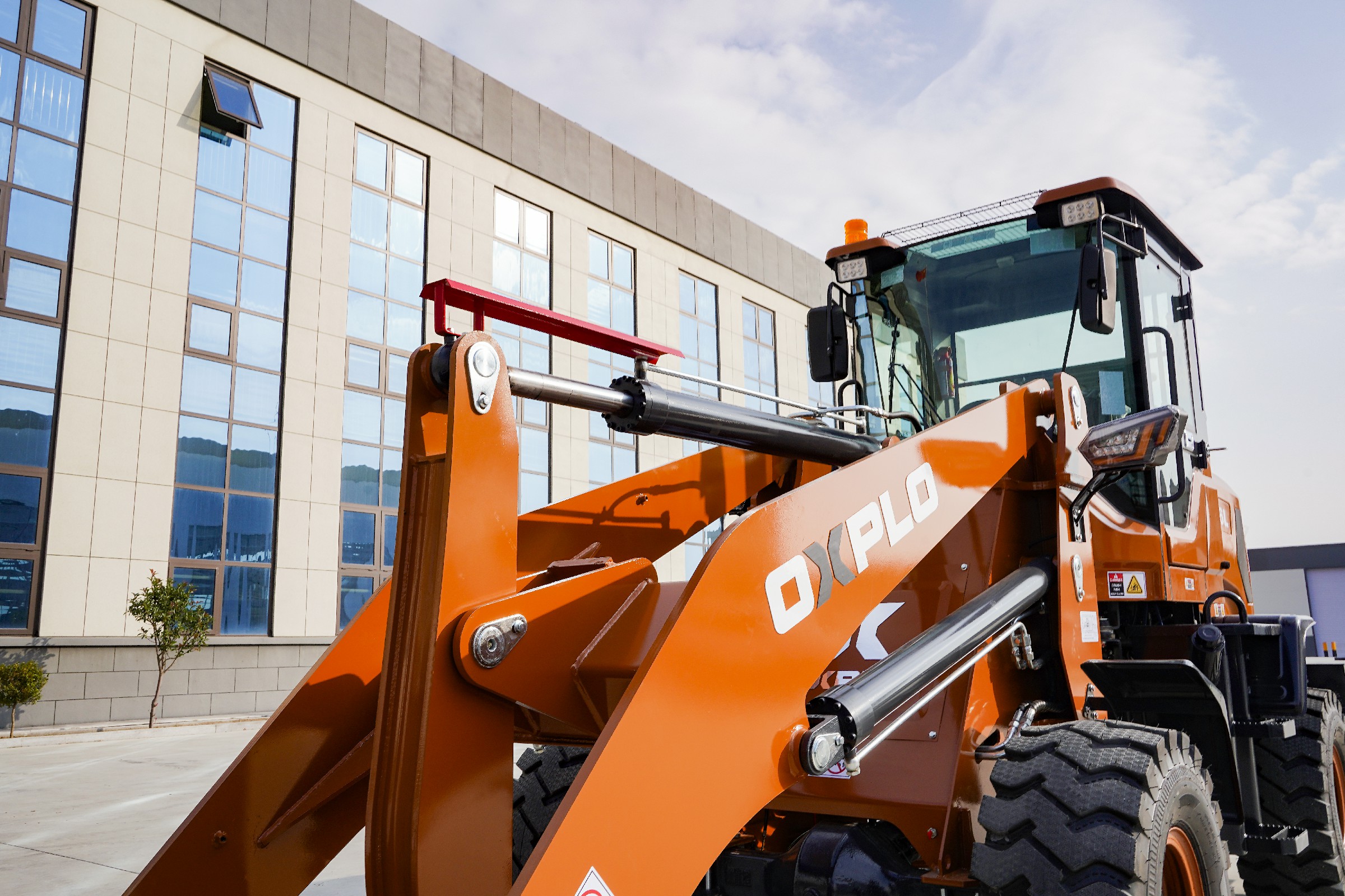 Working principle of wheel loader